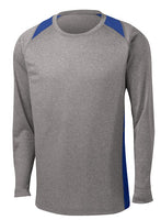 Baseball Colorblock Dri Fit Long Sleeve Shirt
