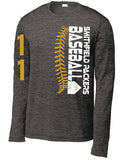Baseball Long Sleeve Dri Fit Shirt
