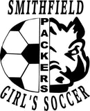 Girls Soccer Blanket
