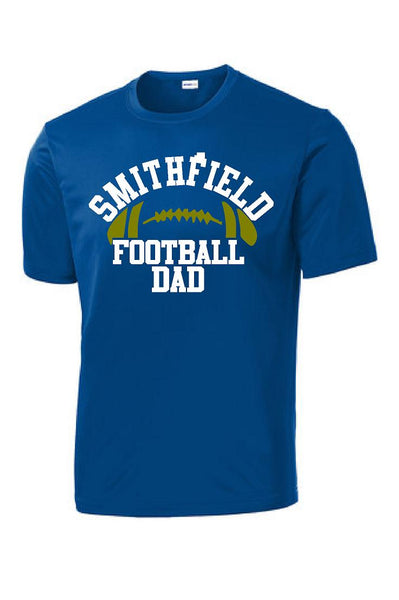Football Dad Dri Fit Short Sleeve Shirt